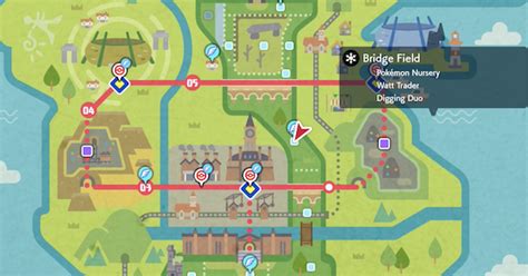 Bridge Field - Wild Area Pokémon: Sword & Shield