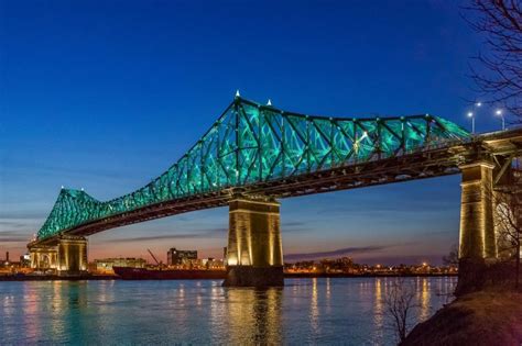 Bridge jacques cartier. The Jacques Cartier and Champlain Bridges Incorporated (JCCBI) would like to advise the public that major work blitzes will take place this fall in the Brossard sector as part of the deconstruction of the original Champlain Bridge. 