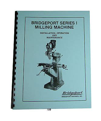 Bridgeport series i mill installation operation maintenance parts manual 1. - Geleitete lektüre und rückblickantworten kapitel 25.