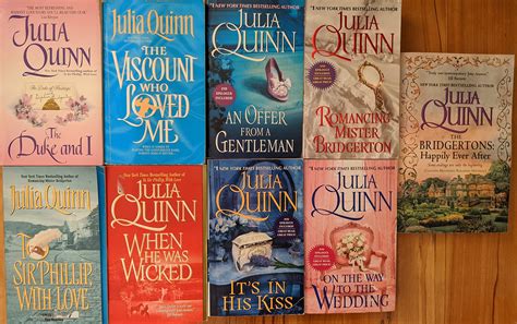 Bridgerton novel series. The Duke and I is the first book to Julia Quinn’s Bridgerton series. The first book focuses on Daphne, the fourth of eight siblings in the Bridgerton family, and the Duke of Hastings, Simon Basset. Readers will also meet the other Bridgertons’ and other secondary characters that I liked getting to know more than the main characters at times ... 