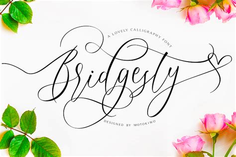 Bridgesty Font Motokiwo FontSpace