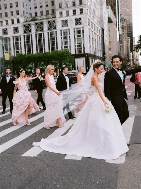 The Bar Co-Founder Bridget Bahl and Dr. Michael Chiodo's Wedding Reception Was Inspired by Princess Diana and Aerin Lauder - Over The Moon The Bar Co-Founder Bridget Bahl and Dr. Michael Chiodo wed at 620 Loft & Garden in New York City, followed by a reception at The Plaza.