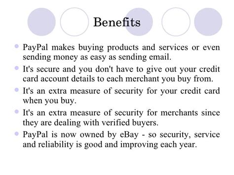 Bridging of Service Policy - PayPal Benefits