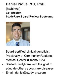 Brief Bio: Summarize Dr. Daniel