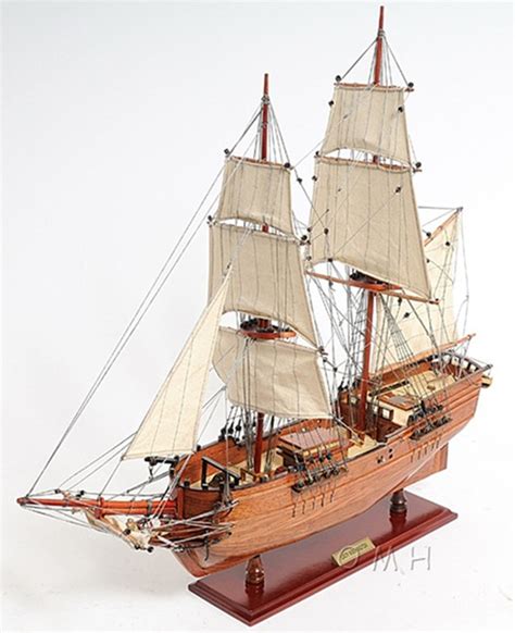 Brig Lady Washington Model Tall Pirate Ship 25" Boat Assembled …