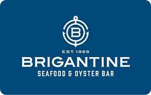 Buy a. Brigantine. Gift & Greeting Card. Buy a gift up to $1,000 with the suggestion to spend it at Brigantine. Delivered in a customized greeting card by email, mail or printout. $ 100.. 
