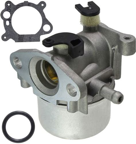 Briggs and stratton 675 series 190cc carburetor. Go to step 1. Follow these steps to remove the muffler from your Briggs and Stratton 675 engine. Once removed, a damaged muffler can be replaced or a dirty one cleaned. The muffler can become dirty or damaged over time. It is important to keep it clear of debris so that the exhaust coming from the engine can flow normally. 