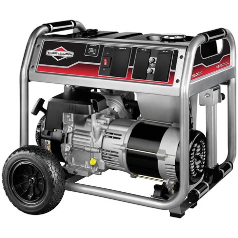 5500 running watts and 6875 starting watts is great for camping and recreation and allows you to power most of your household items during an outage Briggs and Stratton 389cc engine for easy, reliable starting. 
