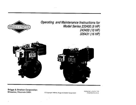 Briggs and stratton repair manual model 326431. - Haynes mercedes benz w211 service manual.