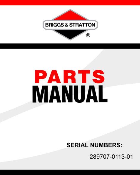 Briggs and stratton repair manuals 289707. - John deere 111 h service manual.