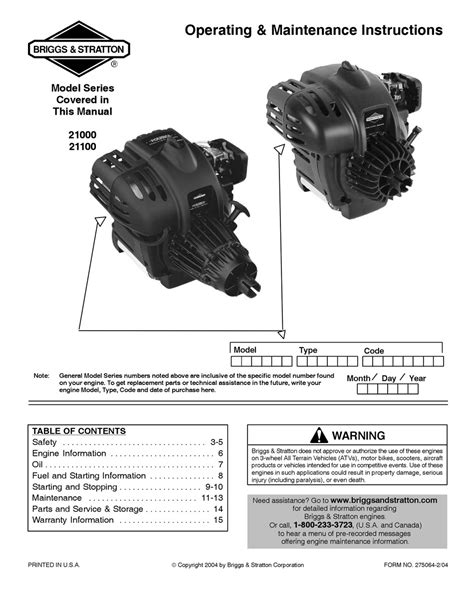 Briggs and stratton serie 21000 manuale di servizio. - Subaru forester diesel 2015 service manual.