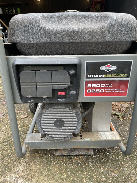 Craftsman Briggs & Stratton Storm Responder 5500 Watt Generator Non CA Owner's Manual. Download. Like. Full screen Standard. Page of 48 Go. BRIGGS & STRATTON POWER PRODUCTS GROUP, LLC. JEFFERSON, WISCONSIN, U.S.A. Manual No. 206883GS Revision - (04/28/2008) Portable Generator. Operator's Manual.. 