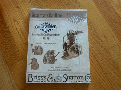 Briggs stratton out of production 1919 1981 engine service repair manual. - Magyar huszita biblia német és cseh rokonsága.