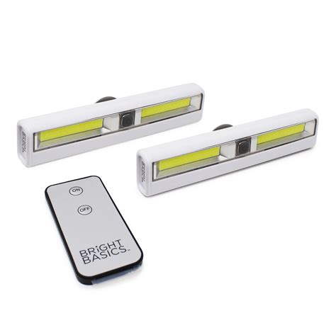 Bright Basics 2 Pack Ultra Bright Wireless Light Bars with Remote ...