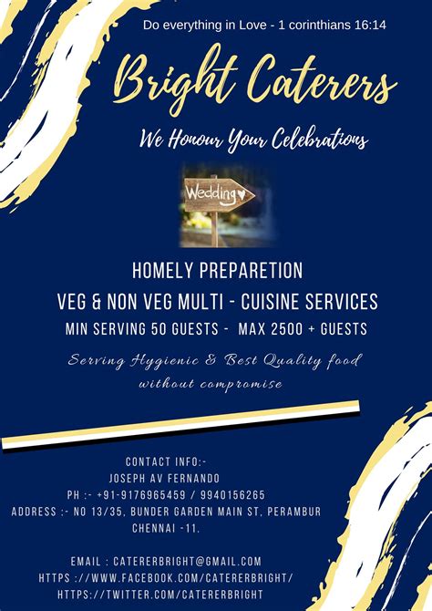 Bright Catering Service - Facebook