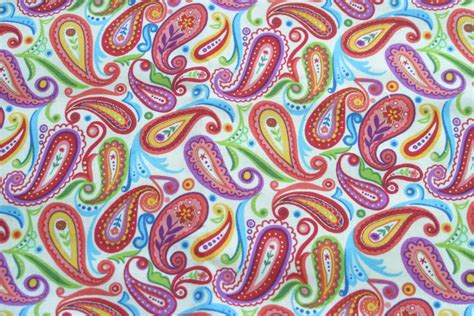 Bright Paisley - Etsy