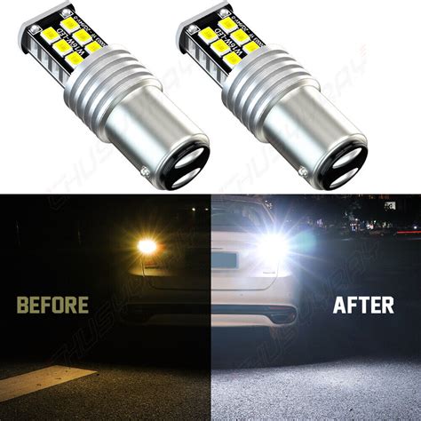 Bright White 1157 LED Daytime Running Light Bulbs For Hyundai …