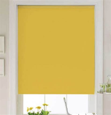 Bright Yellow Roller Blind – Cheapest Blinds UK Ltd