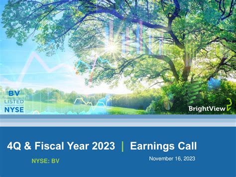 BrightView: Fiscal Q4 Earnings Snapshot