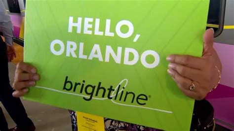 Brightline’s inaugural Miami to Orlando trip commences