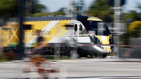 Brightline train headed to Orlando fatally strikes pedestrian