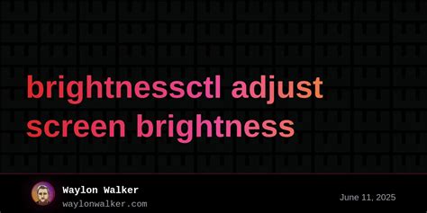Brightnessctl without root.  For example: brightnessctl set 500 Sets brightness to 500.  I...