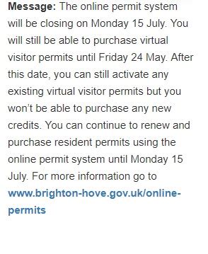 Brighton and Hove News » Gremlins force closure of visitor parking ...