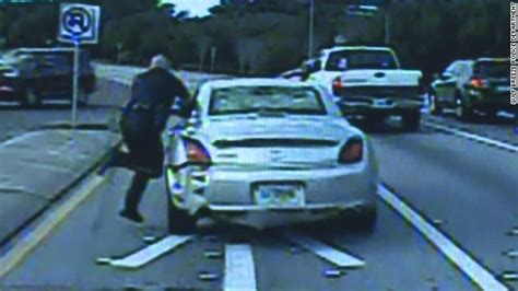 Brighton officer dragged 76 feet by moving car while trying to arrest suspect