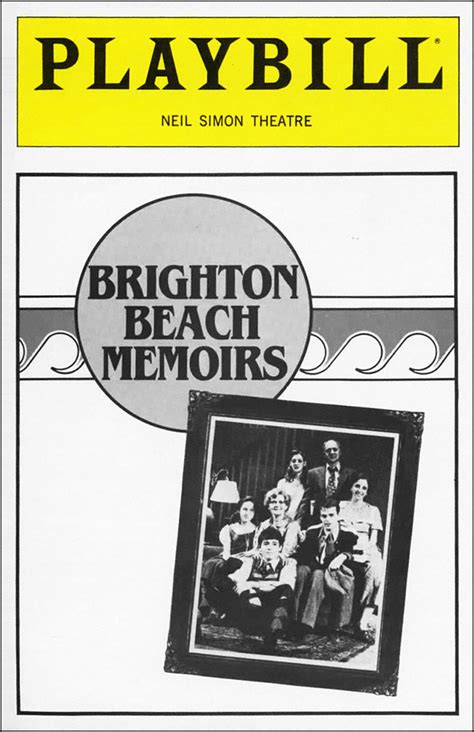 Full Download Brighton Beach Memoirs By Neil Simon