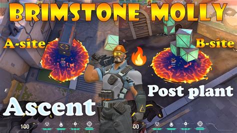 Szymon. Check out the best Brimstone lineups on Ascent, helping secure spike plants and defend against enemy pushes. Updated on Mar 04, 2024. Fact checked by Dean Nastevski |. Learn more. Table Of ….