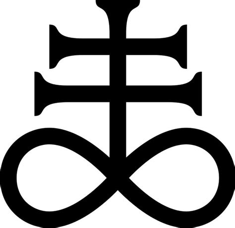 Of Fire and Brimstone. The Satanic Cross was originally the symbol for the element which was called brimstone in antiquity, and which we today know as sulfur. The association of sulfur with Satanism is rather dated, and has its origins in its use as the symbol for sulfur by European alchemists.