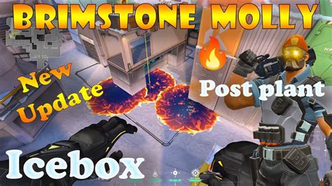Brimstone icebox lineups. This video goes over the core Brimstone molly lineups I use on Icebox in high Immortal and Radiant lobbies. If you liked this video check out my other Molly ... 