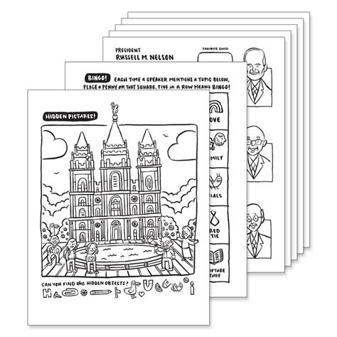 Bring Some Fun To General Conference With Coloring Pages Coloring Pages