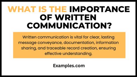 Bring the backchannel forward. Written communication is the …