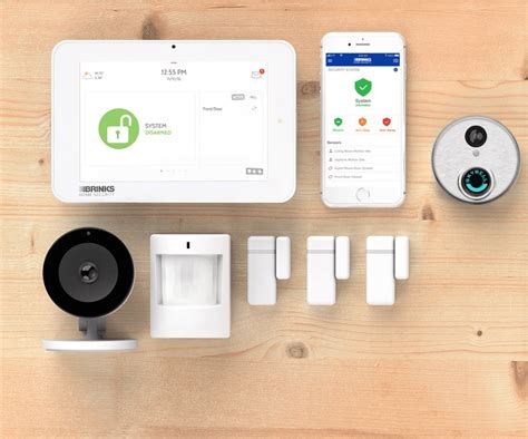 Brinks alarm. Brinks Home. Home security system designed for self-installation. Professional installation available through Brinks' partners. Monitoring fees starting at $29.99/month. All wireless and Wi-Fi, no landline needed. No lengthy contract when on Nest Secure plan. In business for over a century. 