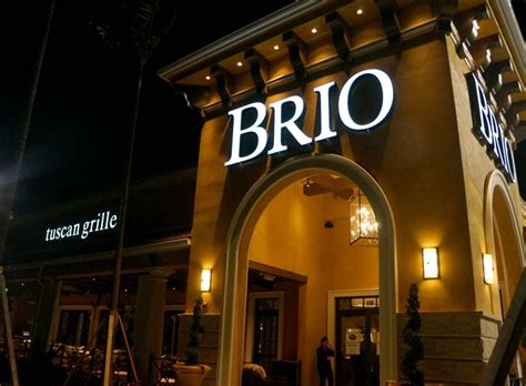 Brio restaurant. About Brio Italian University Town Center. Brio University Town Center is a premier Tuscan-inspired restaurant destination serving authentic, northern Italian cuisine, luxury wines & cocktails—our specialties include premium quality steaks, chops, seafood, made-to-order pasta and flatbreads prepared in an authentic Italian wood-burning oven. 
