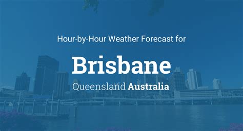 Brisbane Weather Forecast