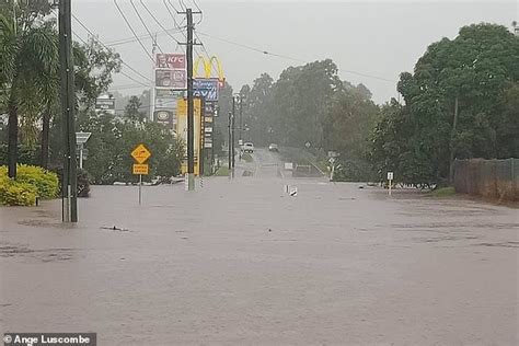 Brisbane and Gold Coast are swamped with THREE MONTHS of rain …