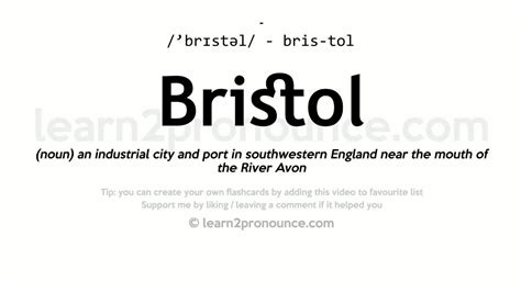 Bristol definition of Bristol by Medical dictionary