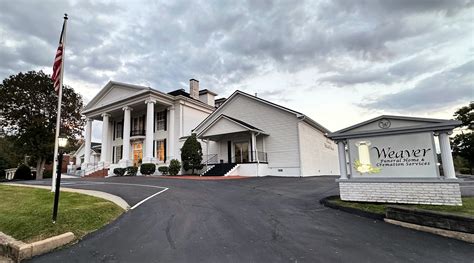 2 days ago · Weaver Funeral Home is a family owned and operated funeral home. With over 144 years of experience, you won't find any other independent funeral service …. 
