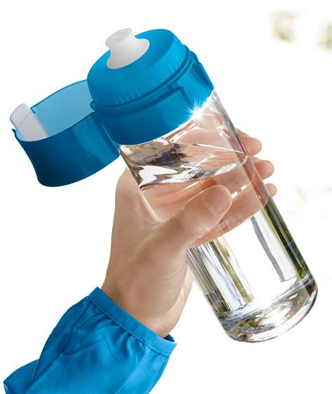 Brita purifying water bottle. Brita Stainless Steel Premium Filtering Water Bottle, BPA-Free, Replaces 300 Plastic Water Bottles, Filter Lasts 2 Months or 40 Gallons, Includes 1 Filter, Kitchen Accessories, Stainless - 20 oz. 4.6 out of 5 stars 14,107 