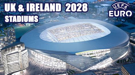 Britain, Ireland confirm stadiums in joint bid for Euro 2028