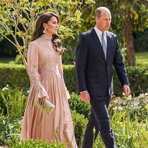 Britain’s Prince William, Kate arrive at Jordan’s royal palace for wedding of Jordanian crown prince