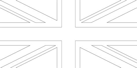 British Flag Coloring Shee