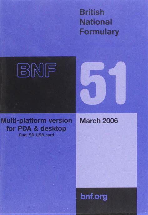 British National Formulary 2006: v. 51, , Used; Good Book