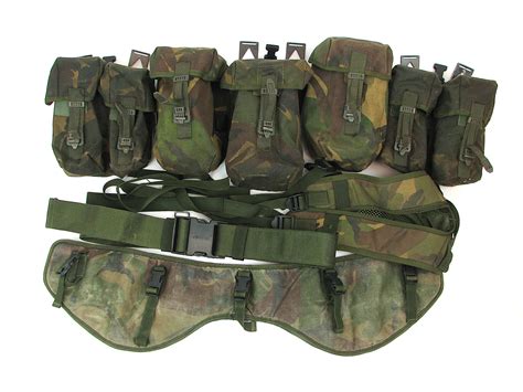 British dpm load bearing webbing set.  The Personal Load Carrying Equipment or PLCE was leaps...