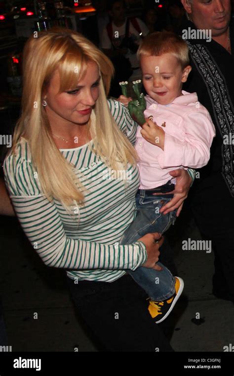 Britney Spears Takes Sons on