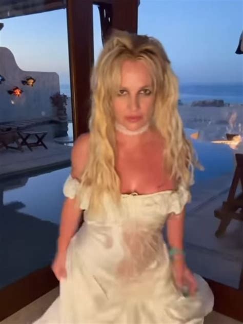 Britney spears white outfit.  In a now-deleted Instagram post, the pop star shared...