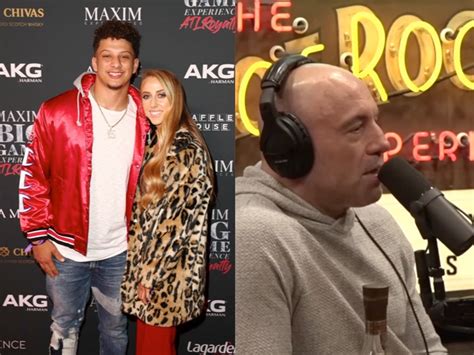 Brittany mahomes joe rogan. Brittany Matthews and Joe Rogan appear to be publicly beefing. Matthews, who married Chiefs quarterback Patrick Mahomes in March 2022, tweeted about “grown men talking s–t” after the UFC... 