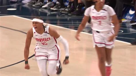 Brittney Sykes shot at buzzer lifts Mystics to 90-88 win over Liberty in regular-season finale